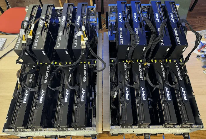 8x RTX 4090 GPU Workstation